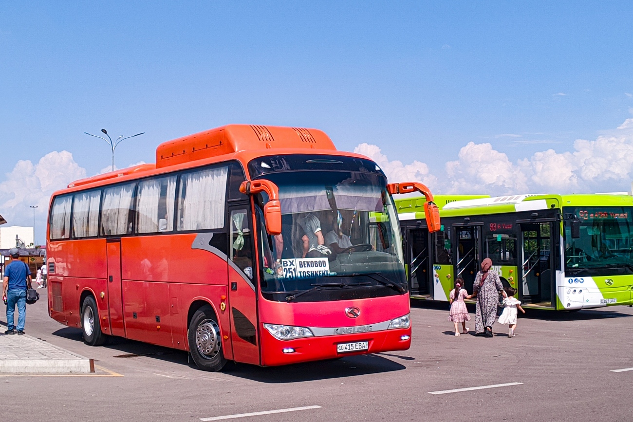 Узбекистан, King Long XMQ6117Y № 10 415 EBA