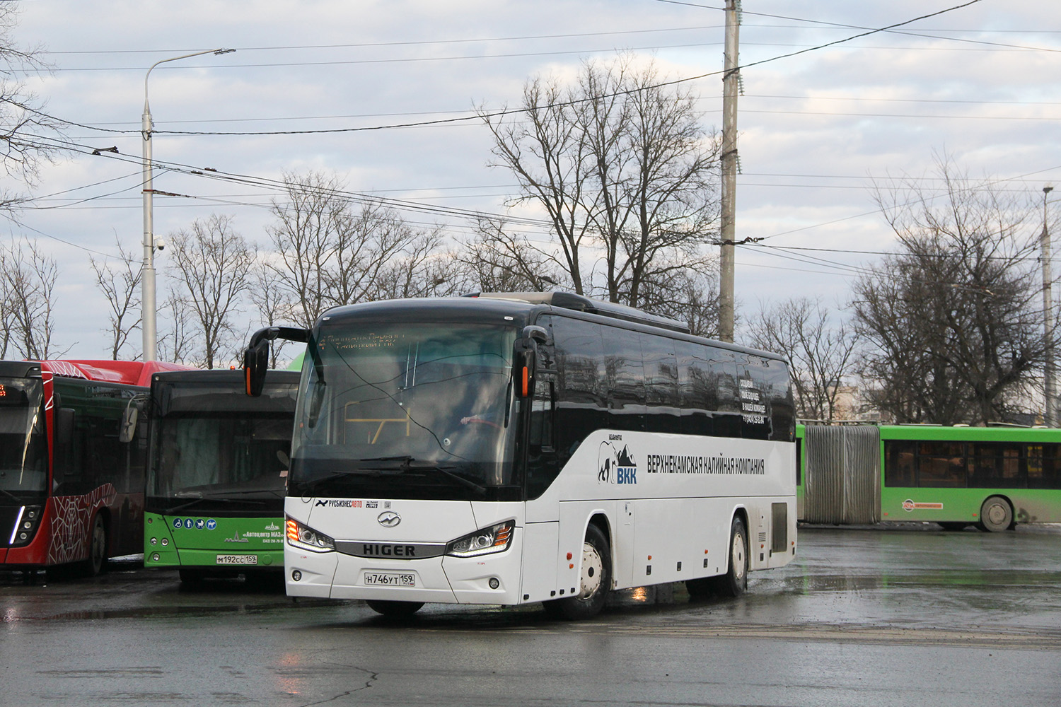 Пермский край, Higer KLQ6119TQ № Н 746 УТ 159