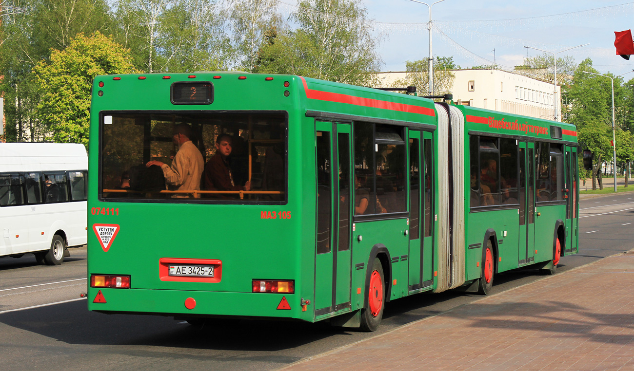 Obwód witebski, MAZ-105.465 Nr 074111