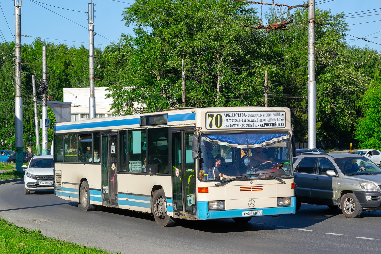 Пензенская область, Mercedes-Benz O405N2 № Т 454 АВ 58