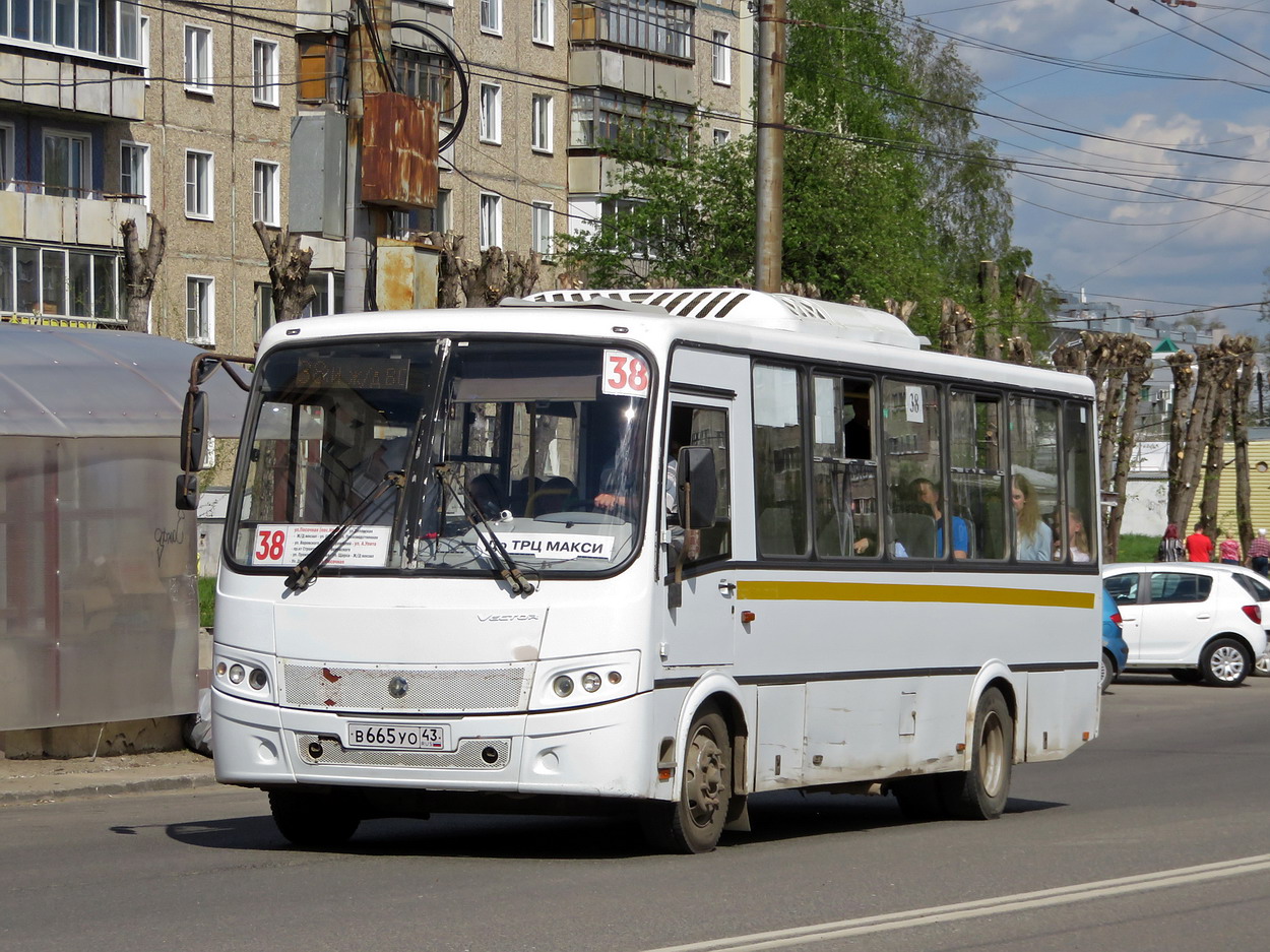 Кировская область, ПАЗ-320412-04 "Вектор" № В 665 УО 43
