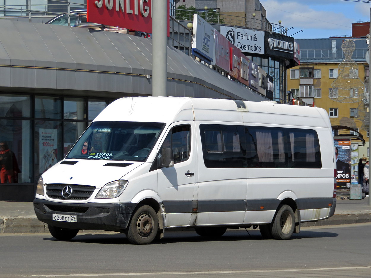 Кировская область, Луидор-22360C (MB Sprinter) № О 208 ЕТ 29
