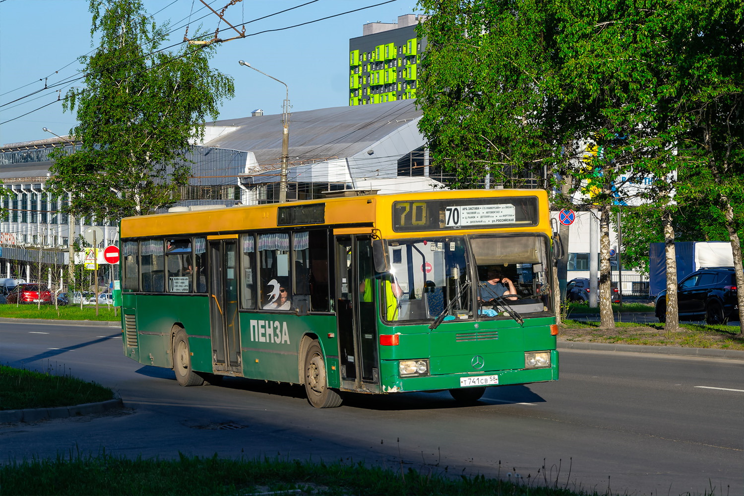 Пензенская область, Mercedes-Benz O405N2 № Т 741 СВ 58