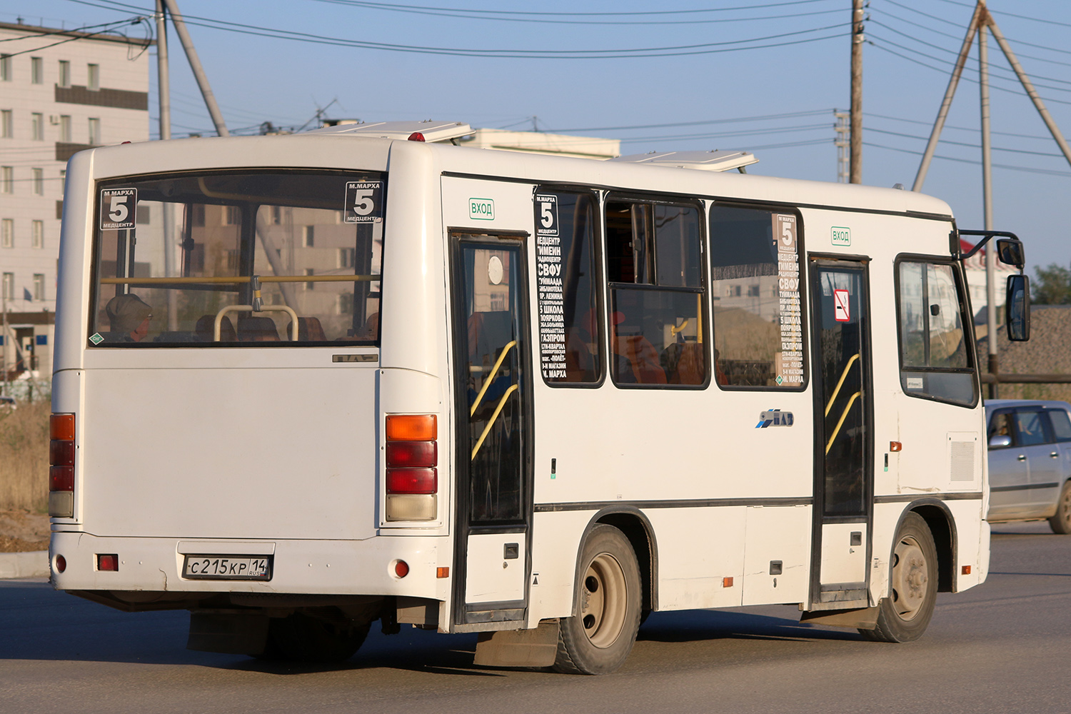 Саха (Якутия), ПАЗ-320302-08 № С 215 КР 14