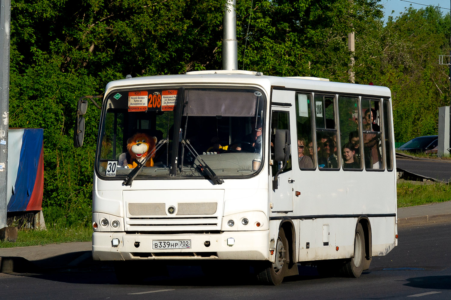 Башкортостан, ПАЗ-320302-08 № В 339 НР 702
