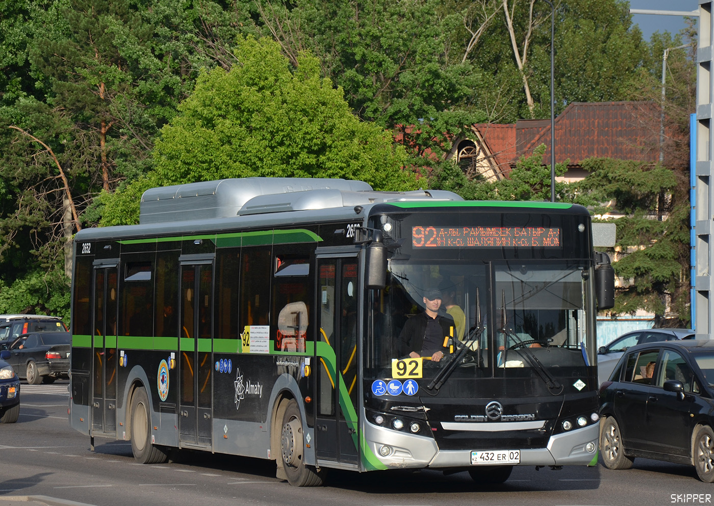 Алматы, Golden Dragon XML6125CN (Hyundai Trans Auto) № 2652