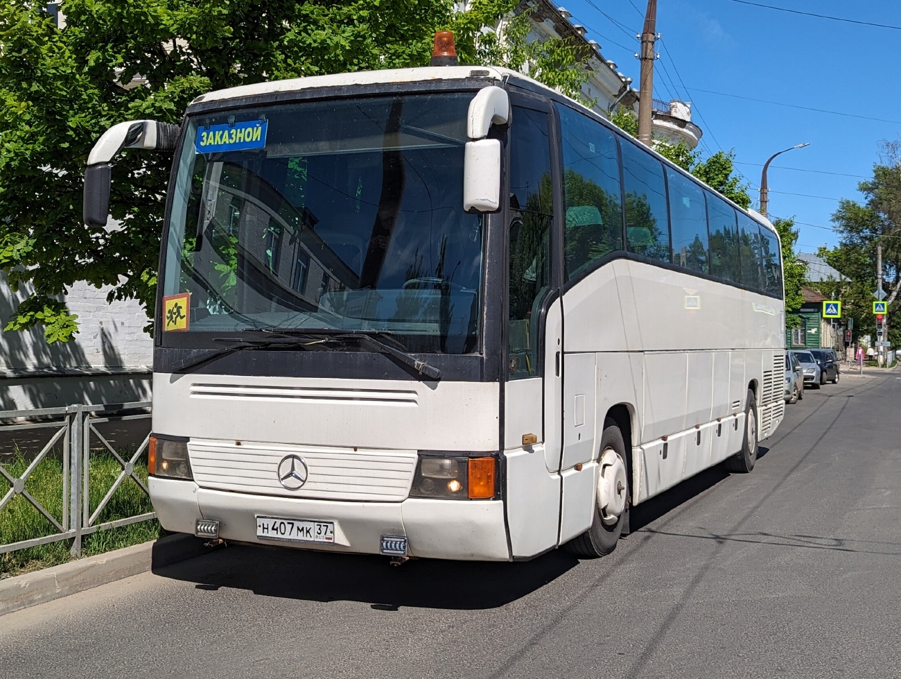 Ивановская область, Mercedes-Benz O404-15RHD-A № Н 407 МК 37