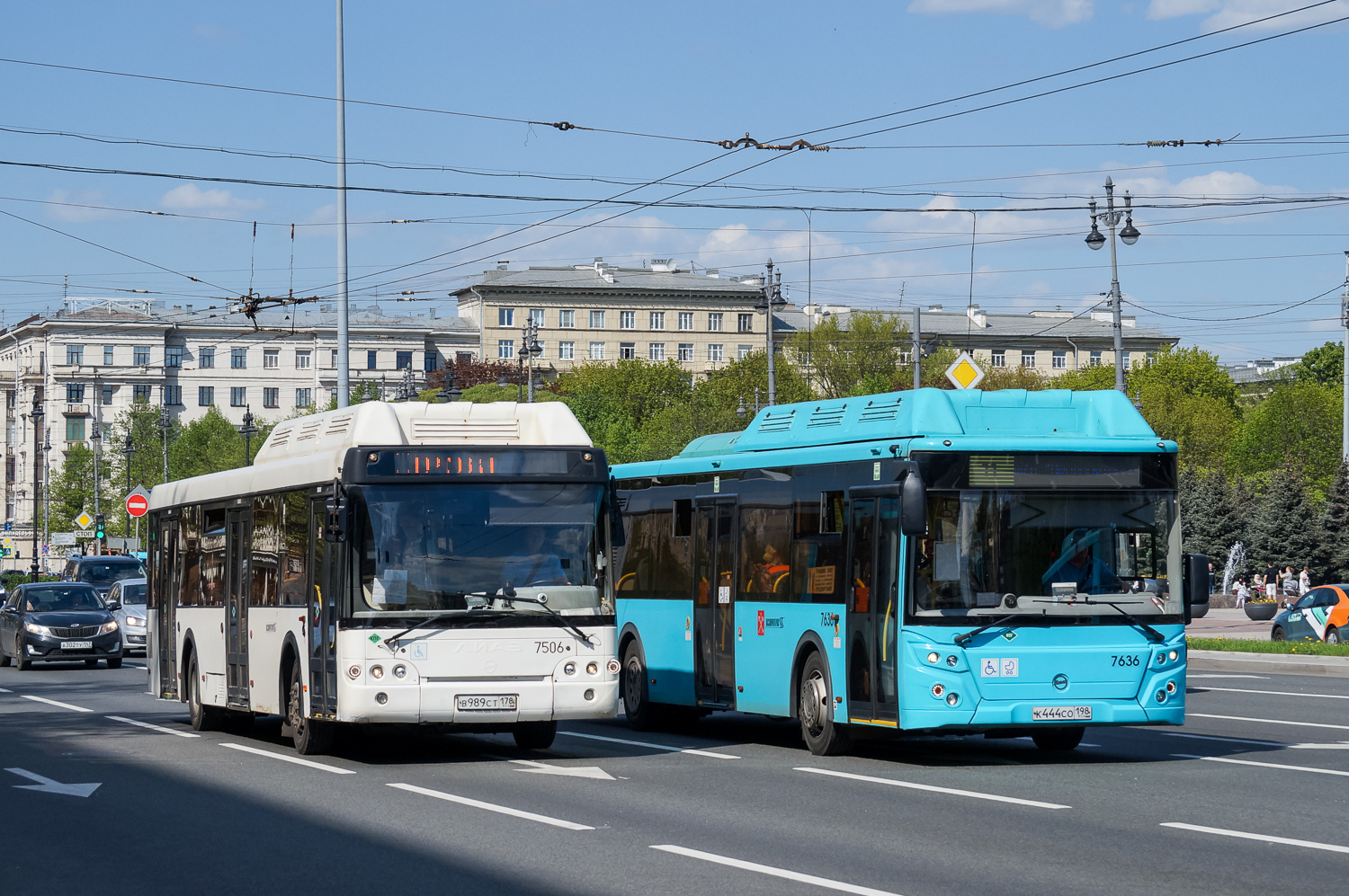 Санкт-Петербург, ЛиАЗ-5292.71 № 7506