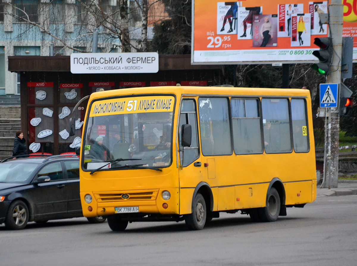 Ровненская область, Богдан А06921 № BK 7788 AI