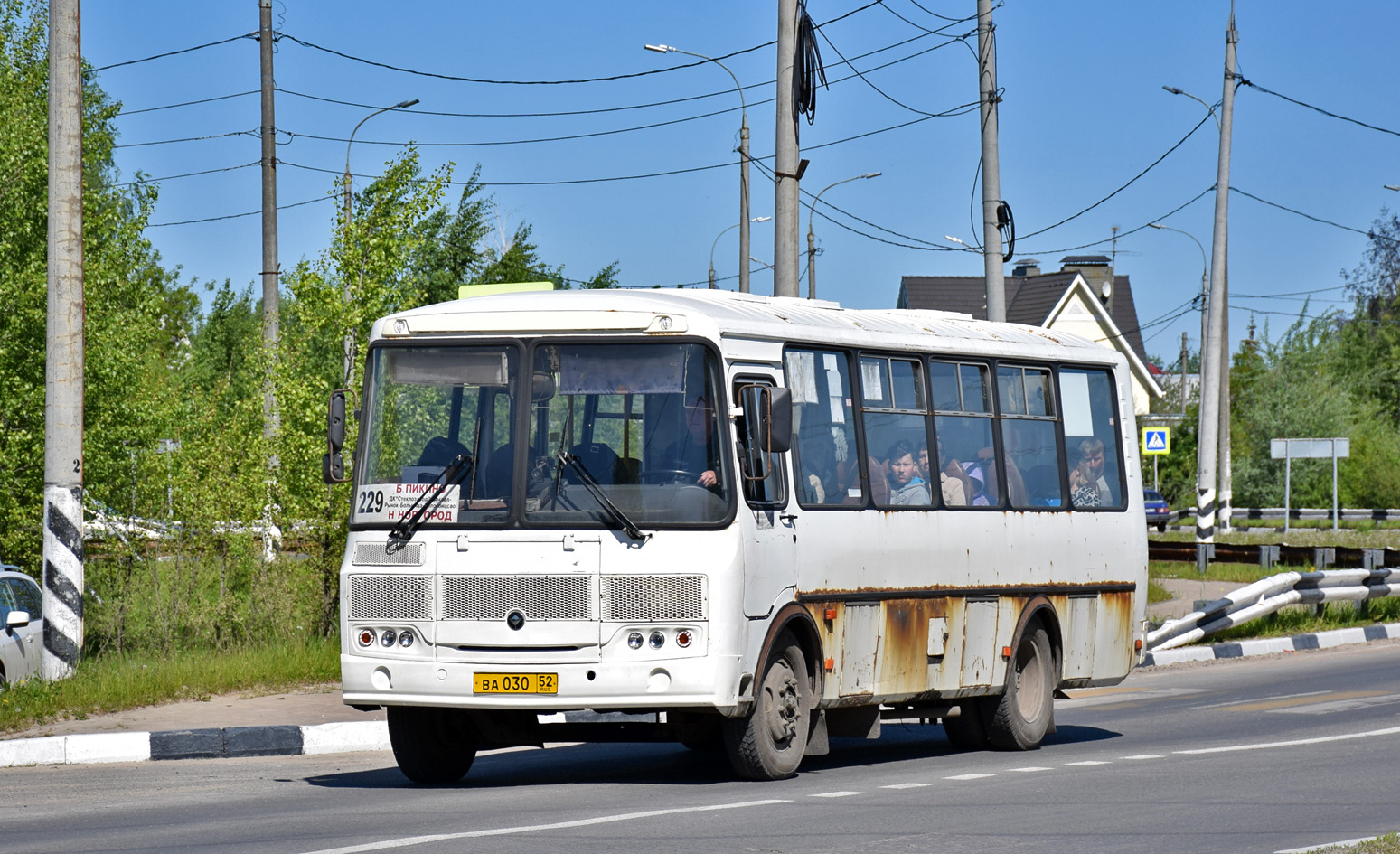 Нижегородская область, ПАЗ-4234-04 № ВА 030 52