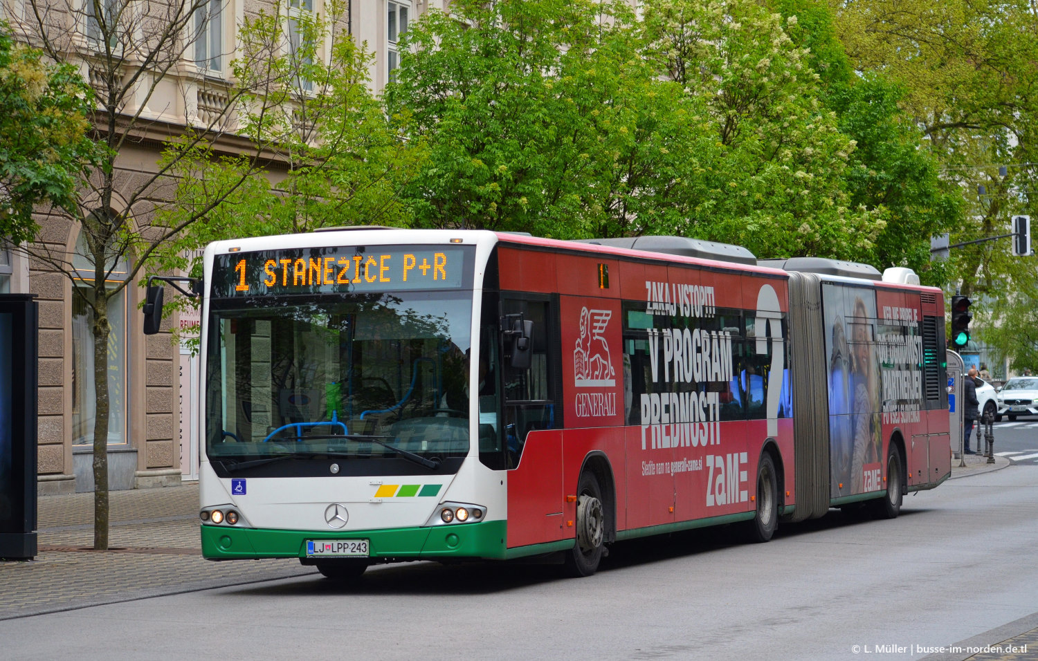 Σλοβενία, Mercedes-Benz Conecto II G # 243