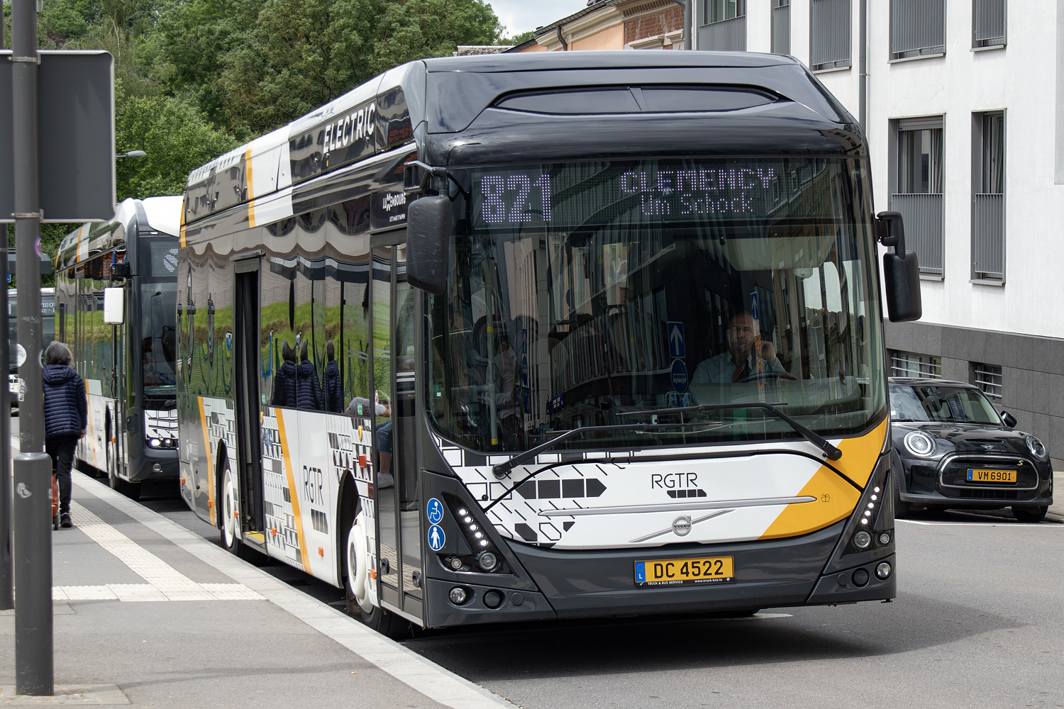 Люксембург, Volvo 7900E № DC 4522