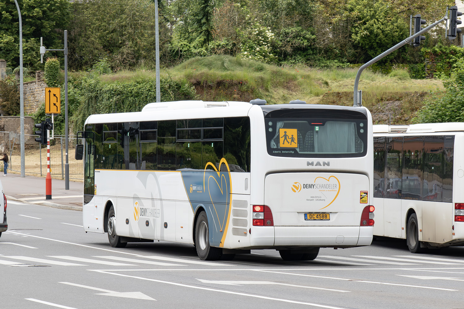 Люксембург, MAN R62 Lion's Intercity C ÜL330-13,25 № DC 4588