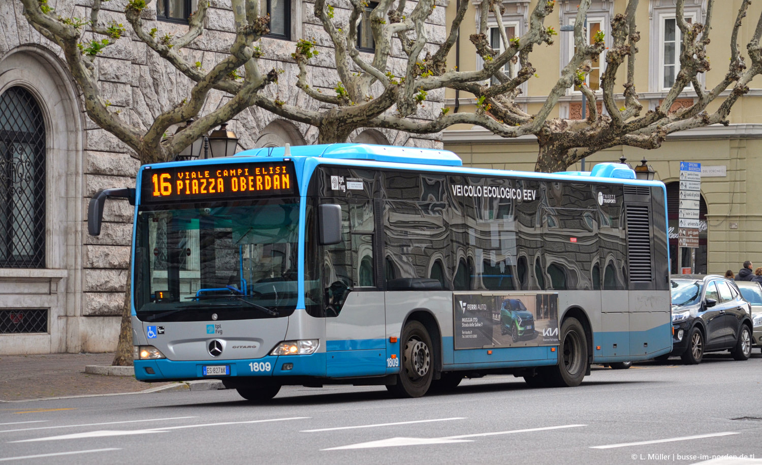 Италия, Mercedes-Benz O530K Citaro K № 1809