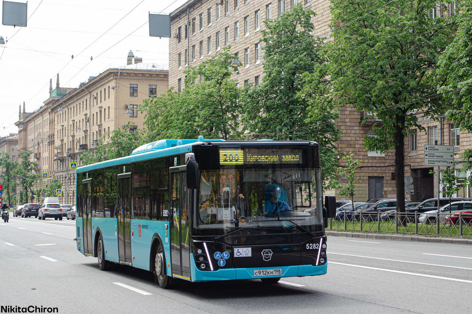 Санкт-Петербург, ЛиАЗ-5292.65 № 5282