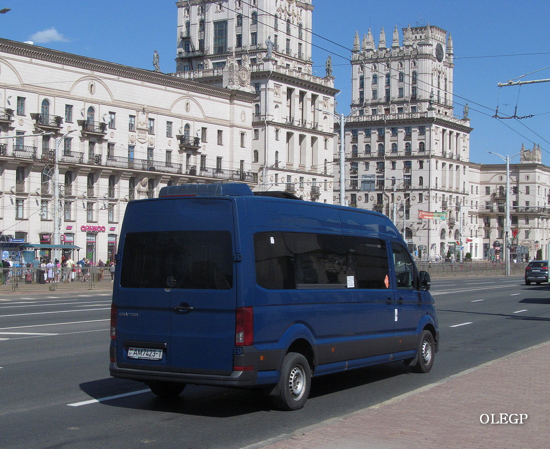 Брестская область, Volkswagen Crafter II № АМ 7423-1