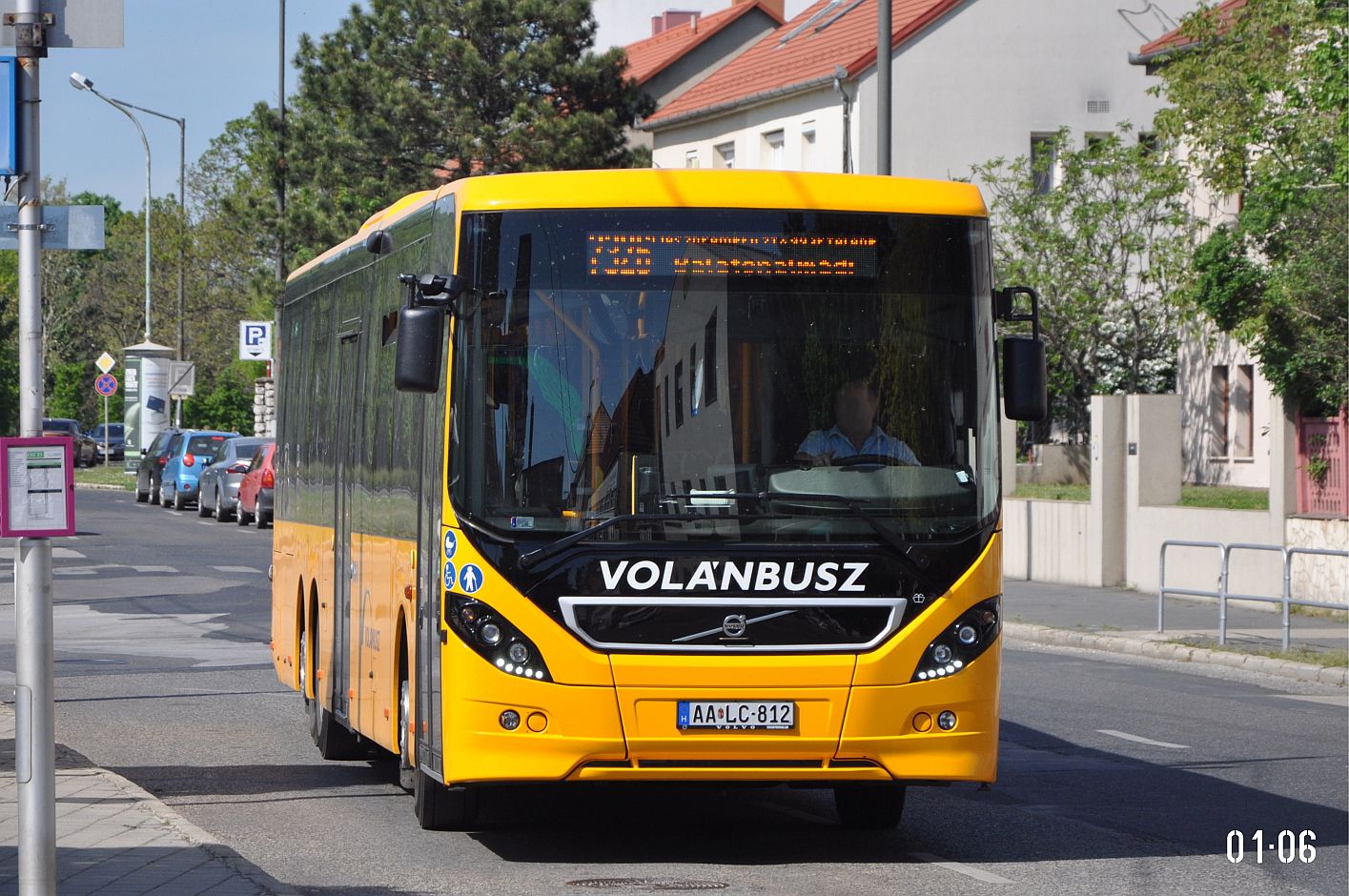 Венгрия, Volvo 8900BLE № AA LC-812