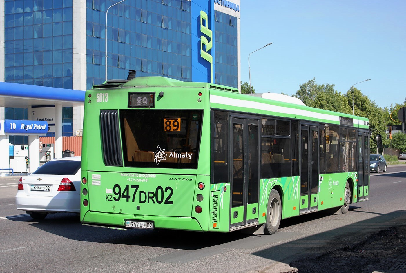 Almaty, MAZ-203.069 # 5013