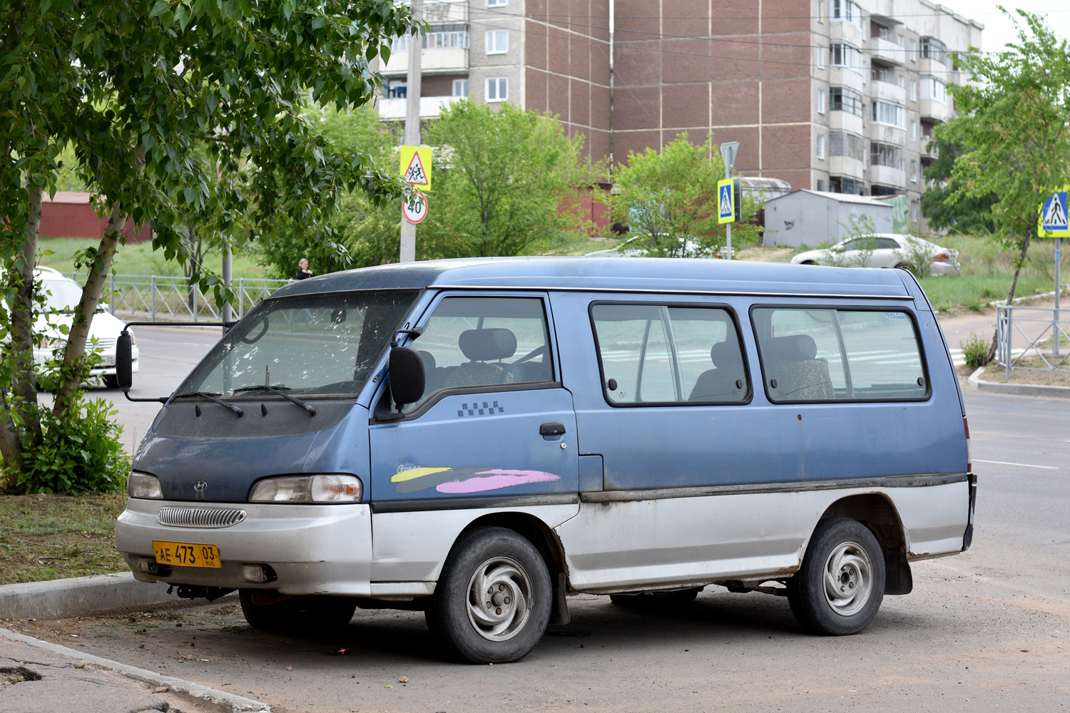 Бурятия, Hyundai Grace № АЕ 473 03