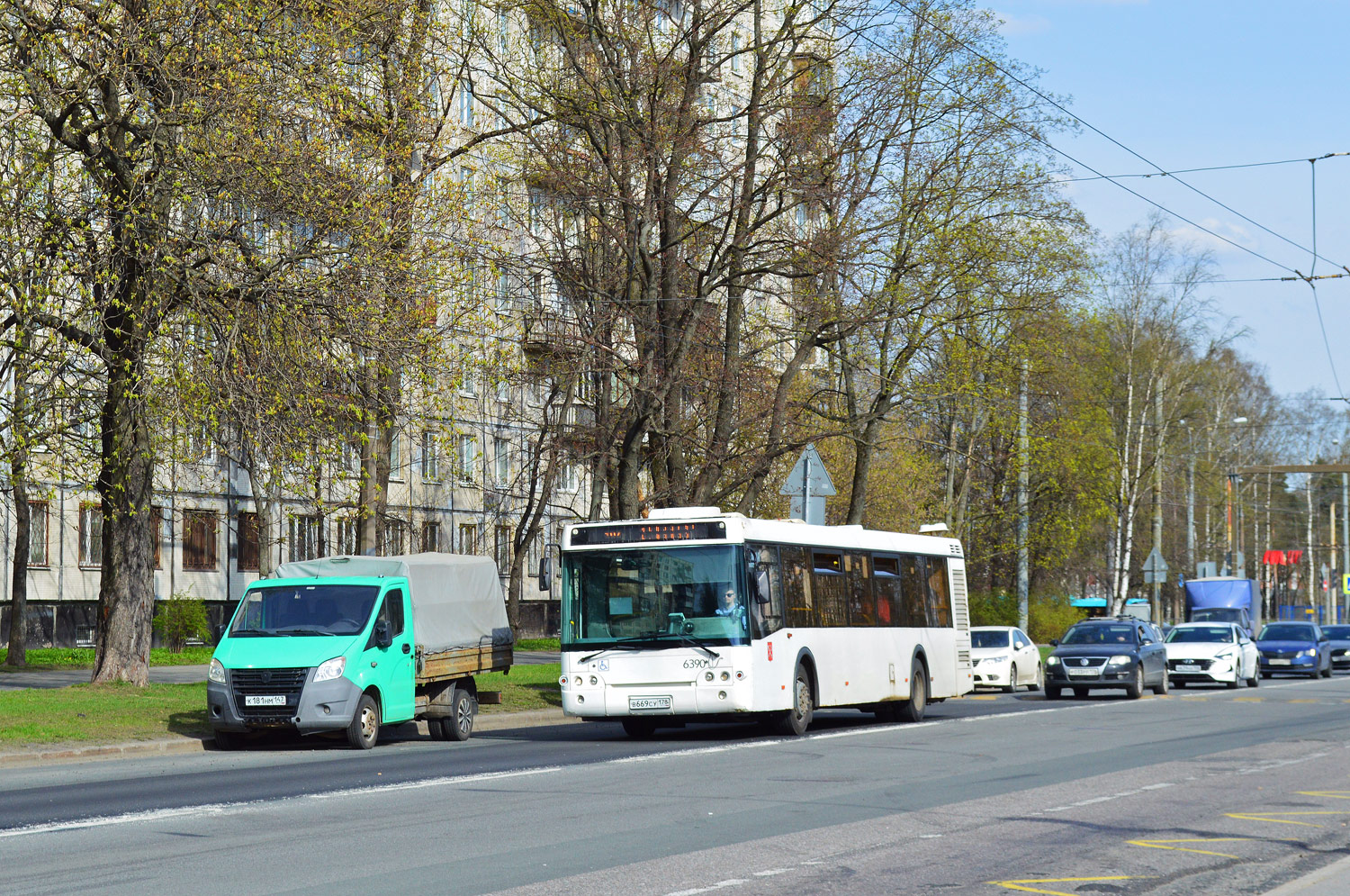 Санкт-Петербург, ЛиАЗ-5292.60 № 6390