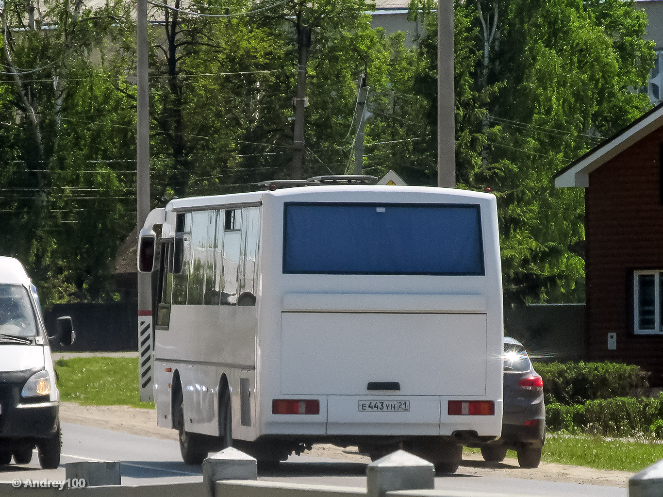 Чувашия, КАвЗ-4235-11 (1-1) № Е 443 УН 21
