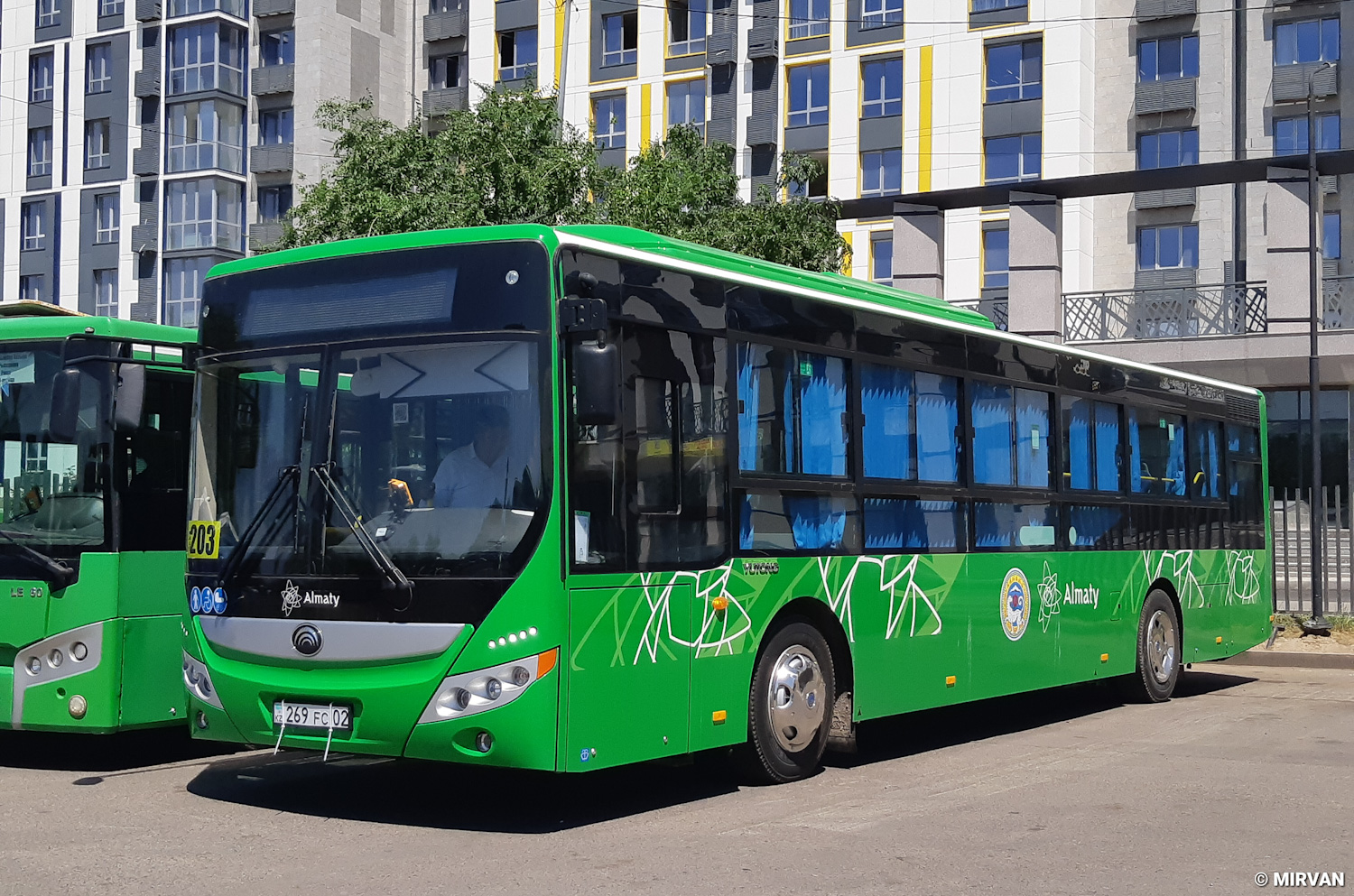 Алматы, Yutong ZK6118HGA (QazTehna) № 269 FC 02