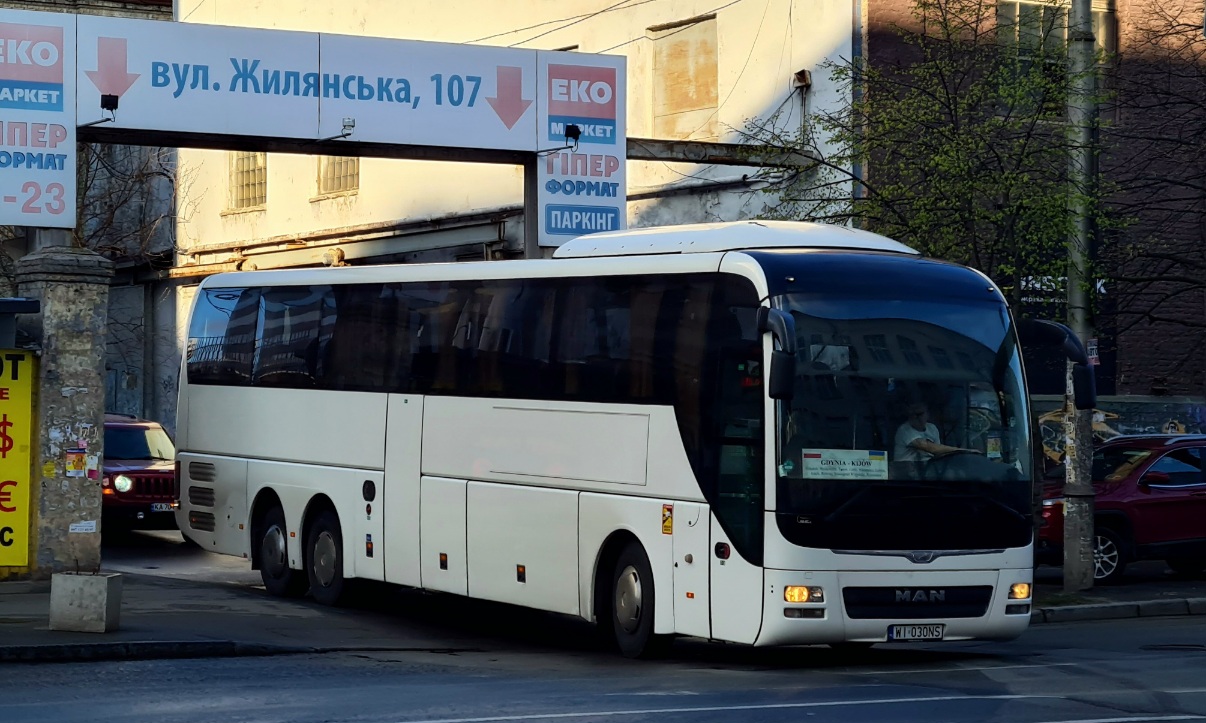 Польша, MAN R08 Lion's Coach L RHC444 L № WI 030NS