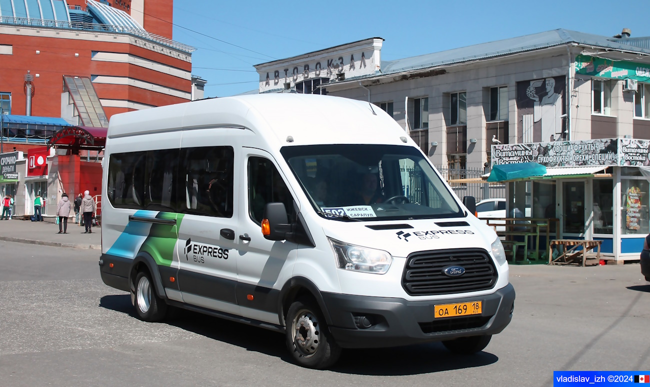 Удмуртия, Ford Transit FBD [RUS] (Z6F.ESG.) № ОА 169 18