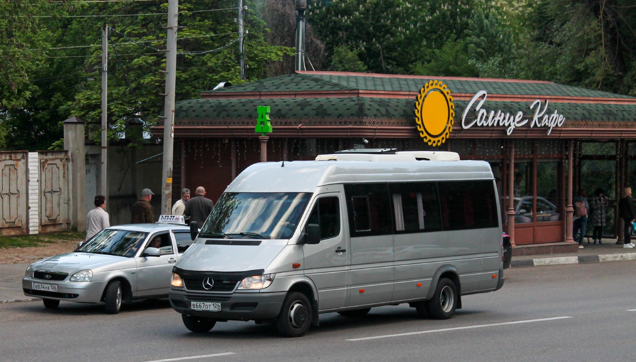 Ставропольский край, Луидор-223214 (MB Sprinter Classic) № В 667 ОТ 126