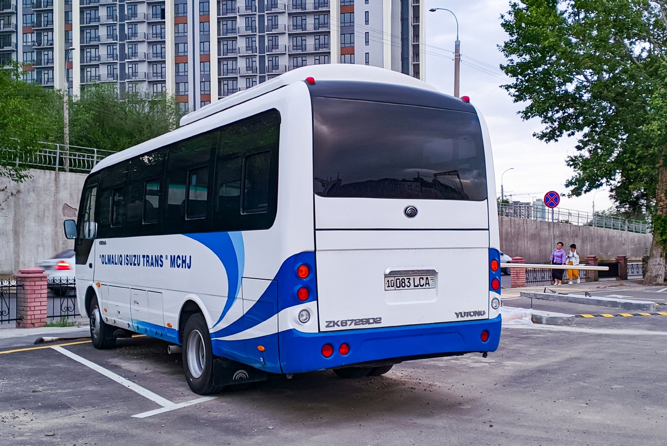 Узбекистан, Yutong ZK6729D2 № 10 083 LCA