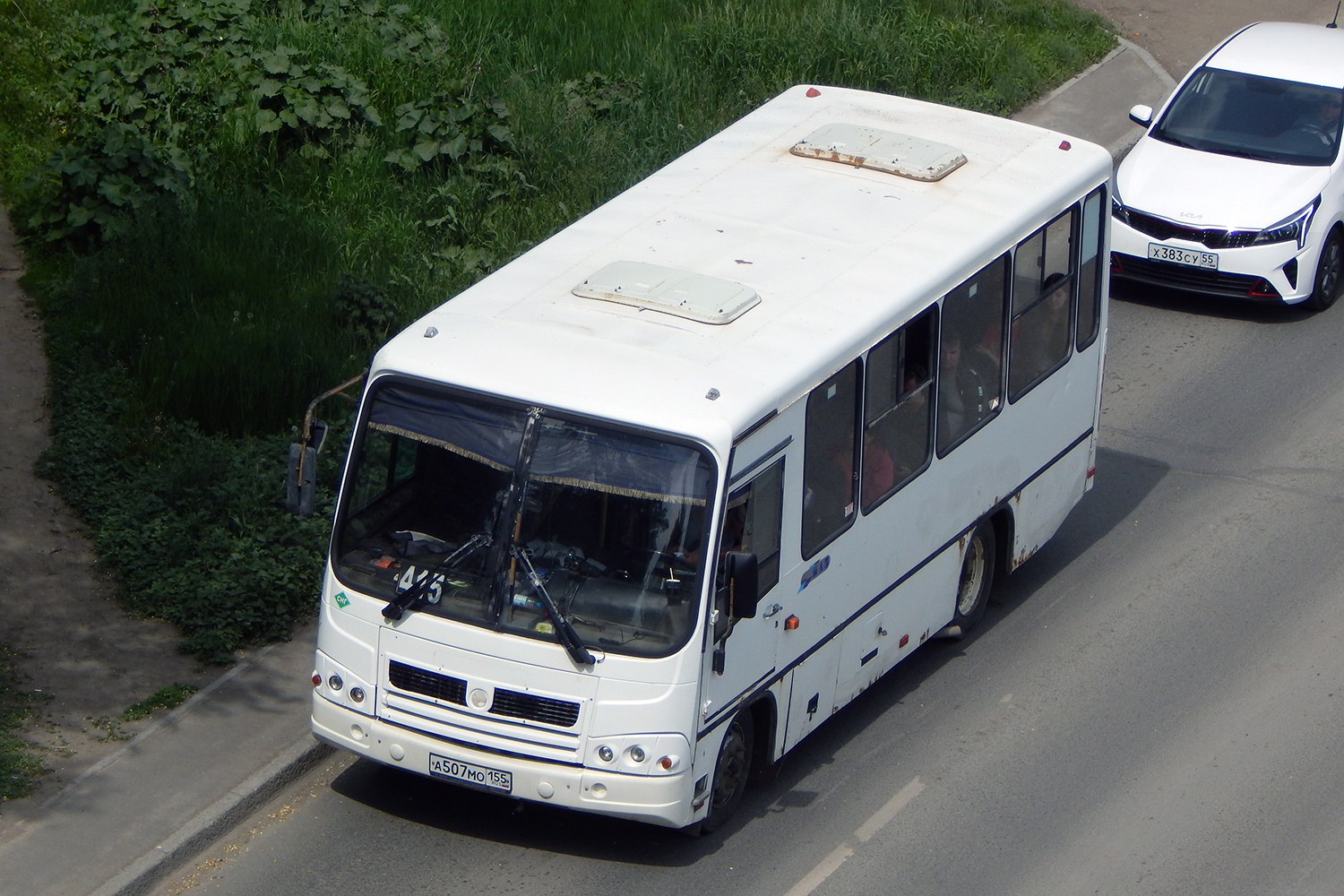 Омская область, ПАЗ-320302-08 № 3517
