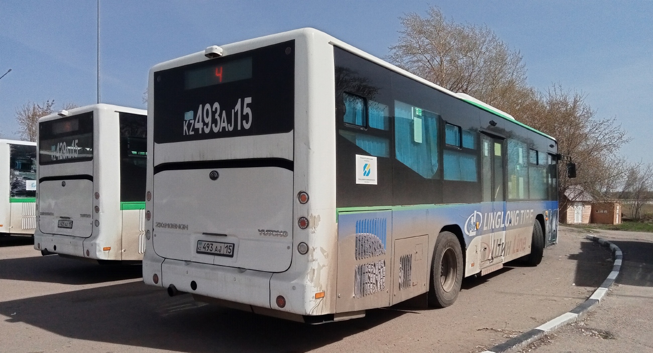 Северо-Казахстанская область, Yutong ZK6108HGH (QazTehna) № 493 AJ 15