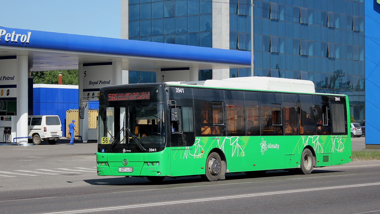 Алматы, Golden Dragon XML6125CN (Hyundai Trans Auto) № 3941