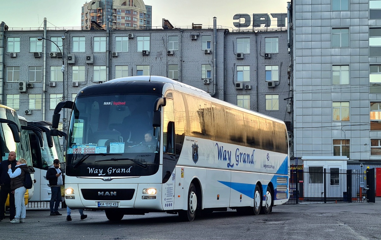 Киев, MAN R09 Lion's Coach C RHC444 C № KA 1312 KE