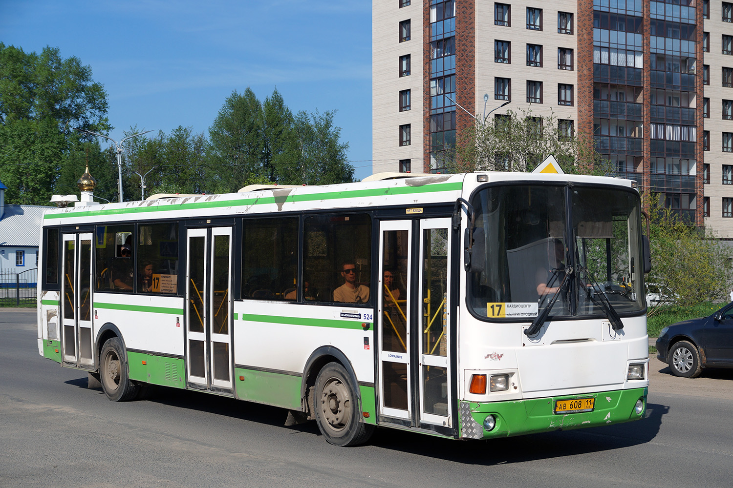 Коми, ЛиАЗ-5256.54 № 524