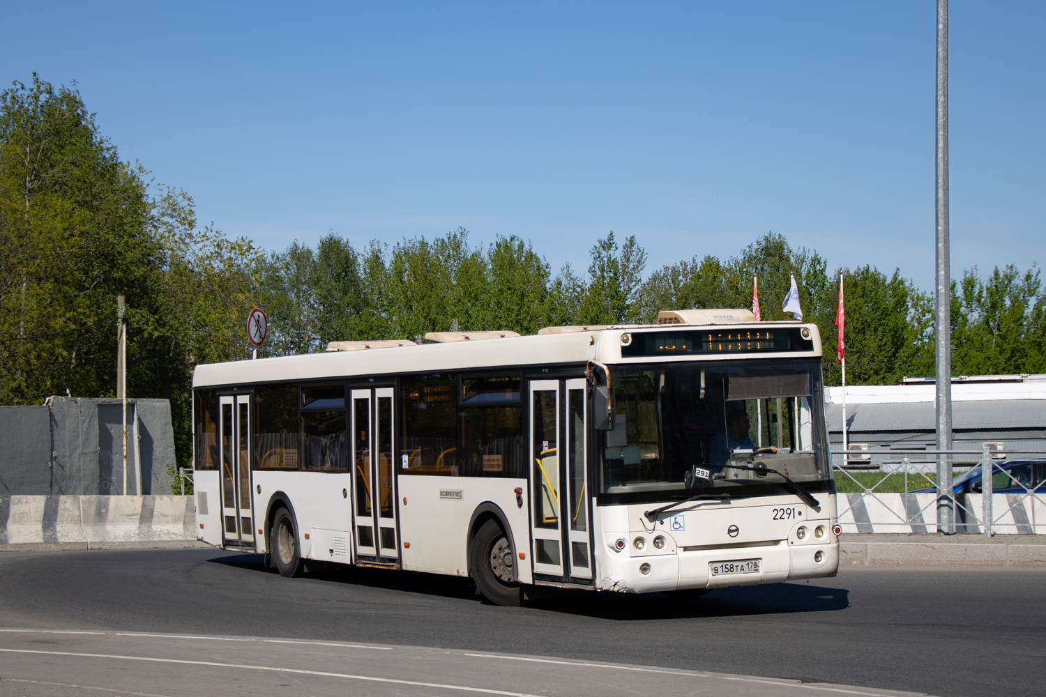 Санкт-Петербург, ЛиАЗ-5292.60 № 2291