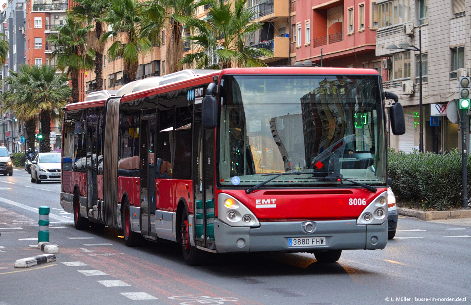 Испания, Irisbus Citelis 18M (Hispano) № 8006