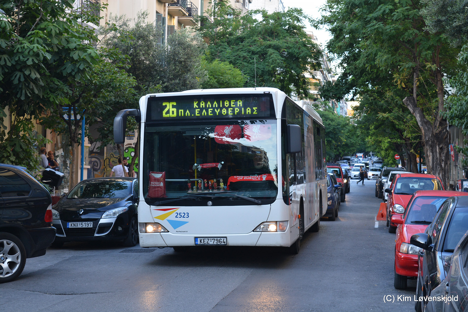Греция, Mercedes-Benz O530LE Citaro facelift LE № 2523