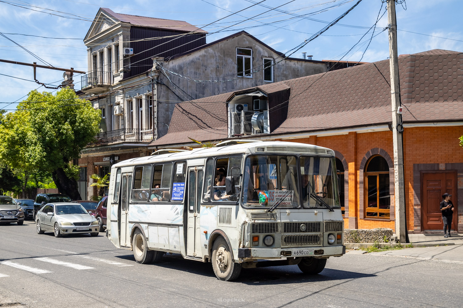 Абхазия, ПАЗ-4234 № А 690 СО