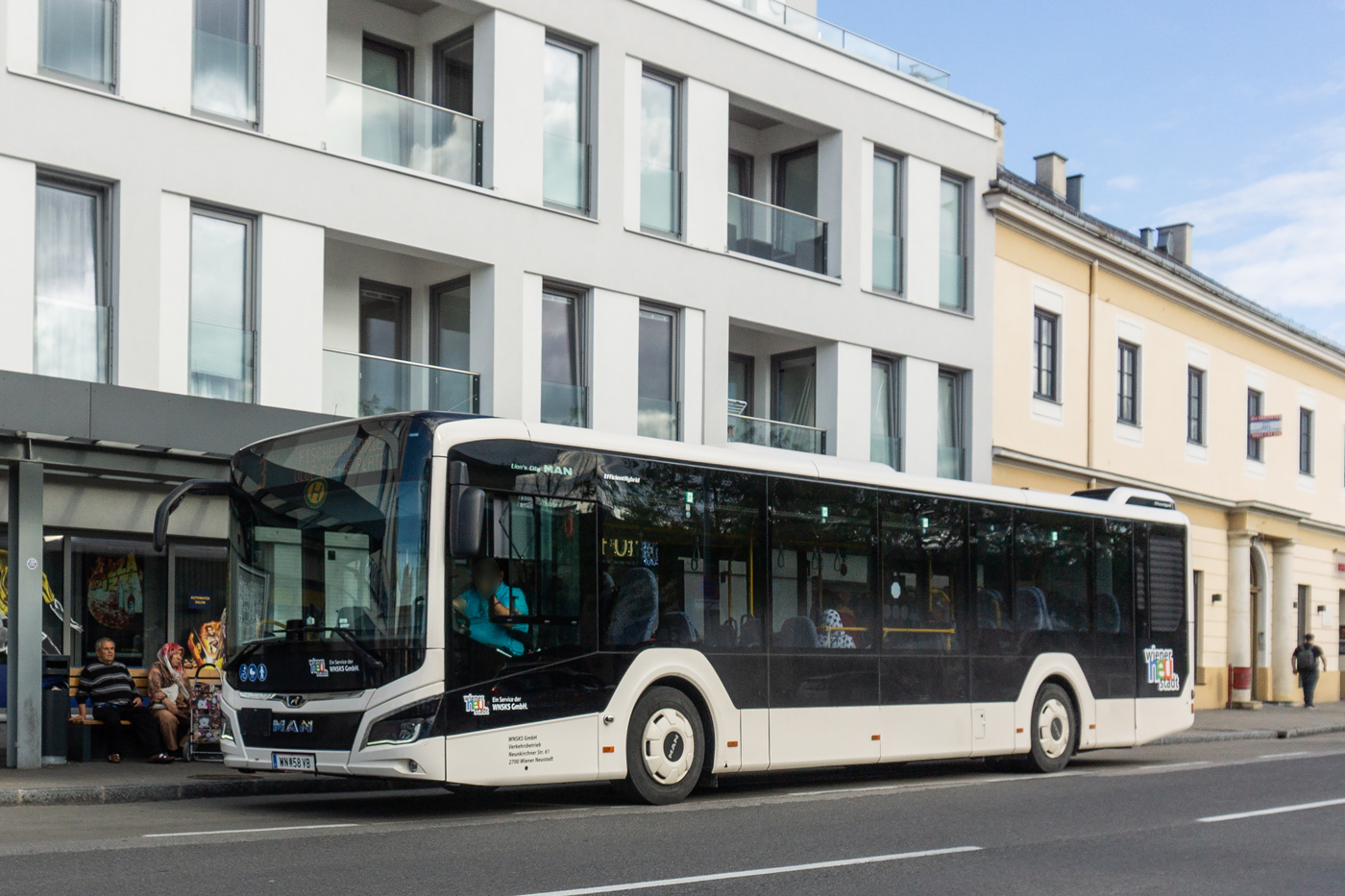 Австрия, MAN 12C Lion's City 12 NL330 EfficientHybrid № WN 58 VB