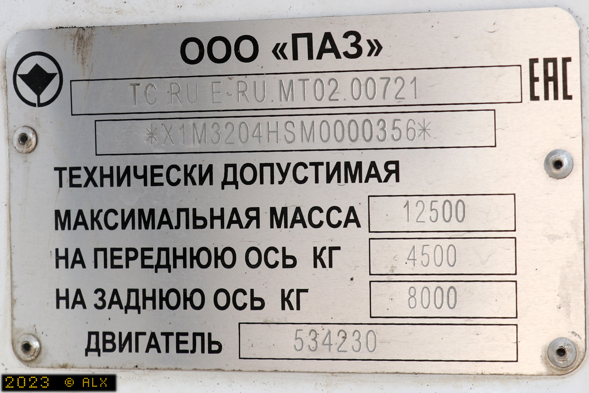 Воронежская область, ПАЗ-320425-04 "Vector Next" № 10453 Воронежская область, ПАЗ-320425-04 "Vector Next" № 10453