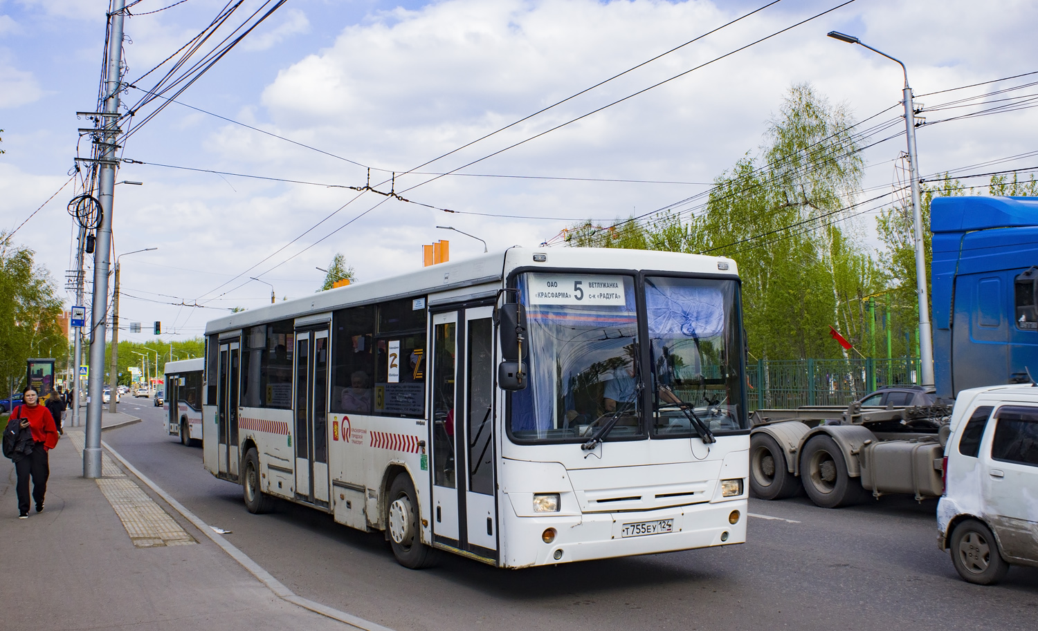 Красноярский край, НефАЗ-5299-20-33 № Т 755 ЕУ 124