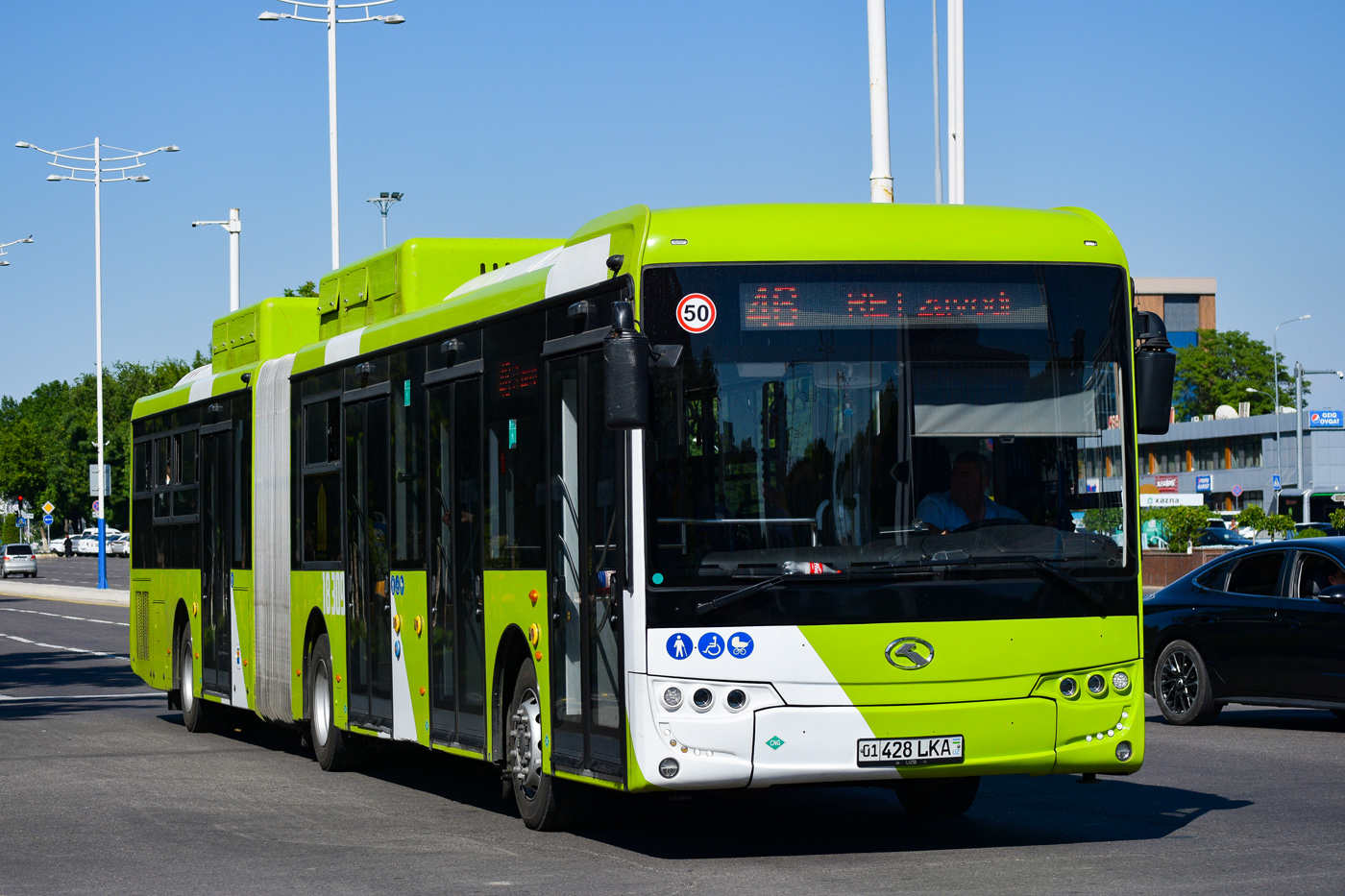 Узбекистан, King Long XMQ6180G № 18309