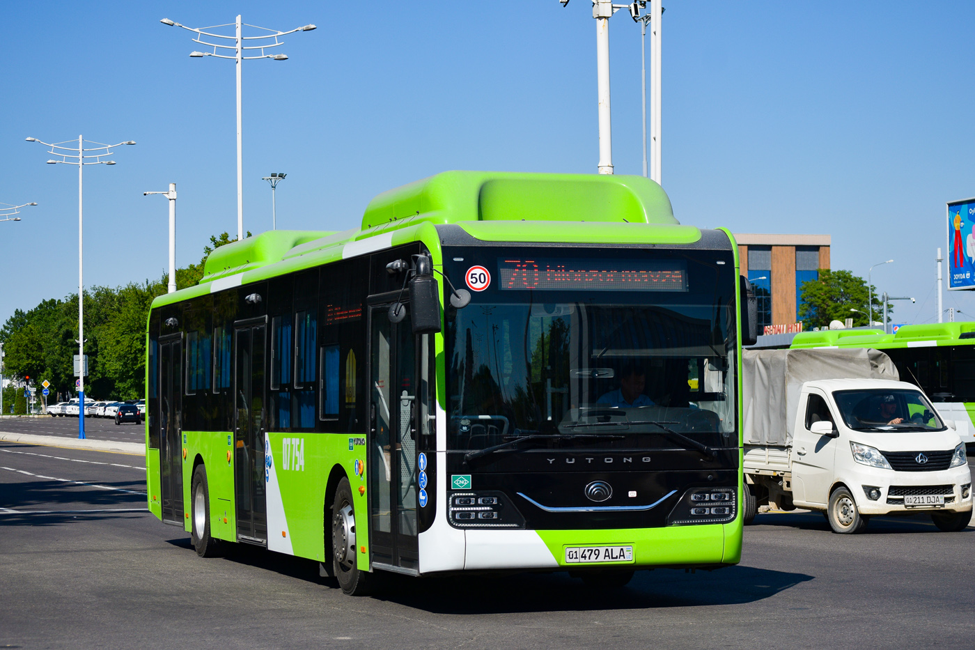 Узбекистан, Yutong ZK6126HG № 07754