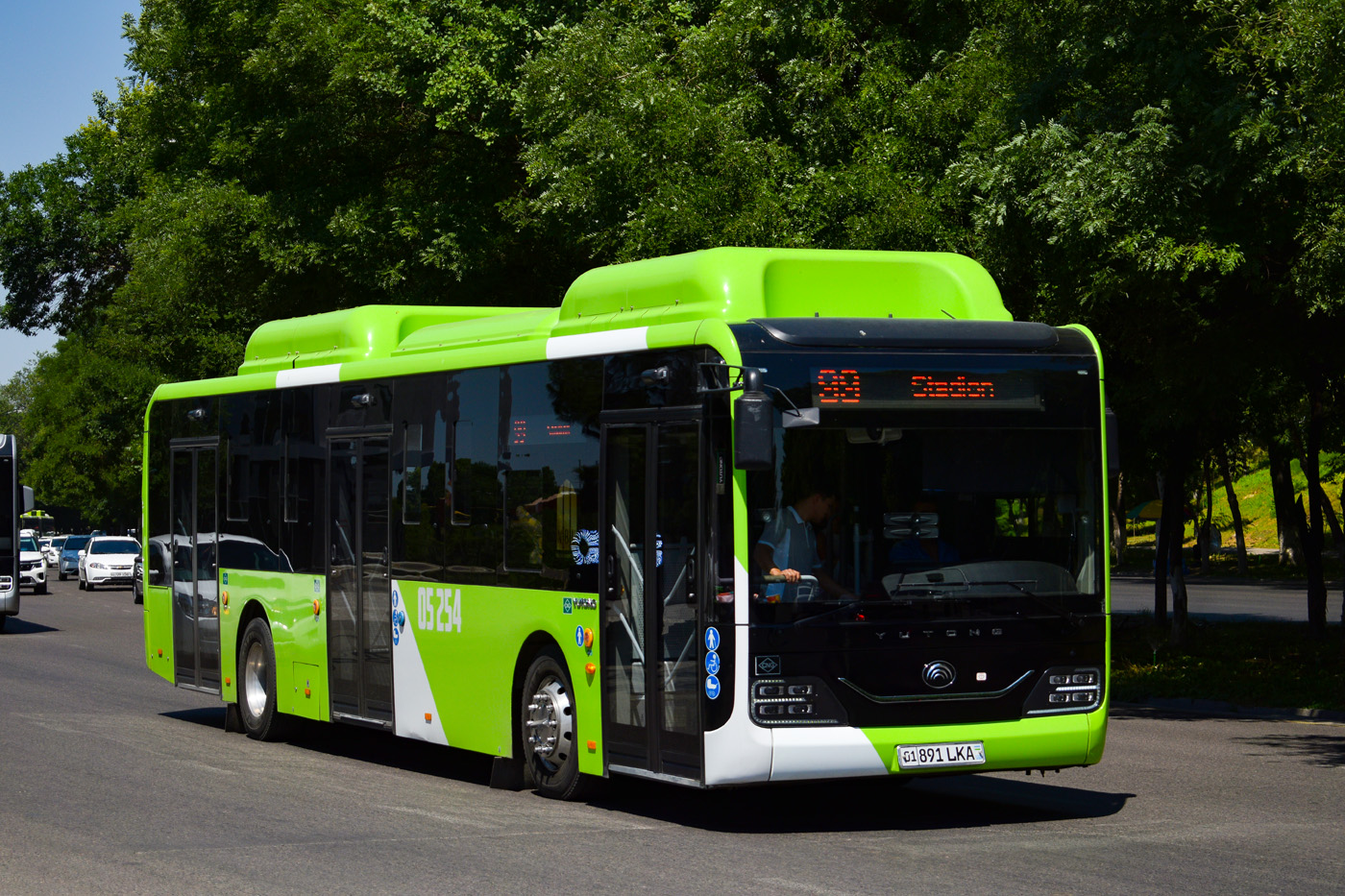 Узбекистан, Yutong ZK6126HG № 05254