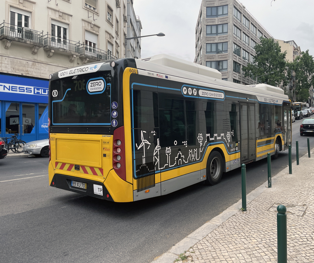 Португалия, Caetano e-City Gold CBN006e № 6001