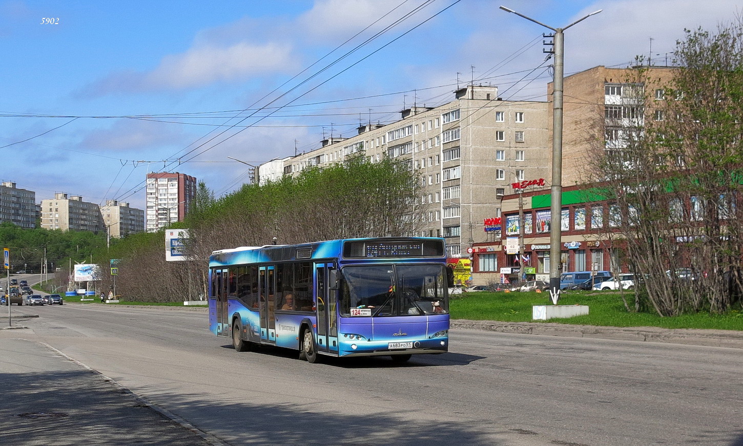 Мурманская область, МАЗ-103.486 № А 683 РО 51