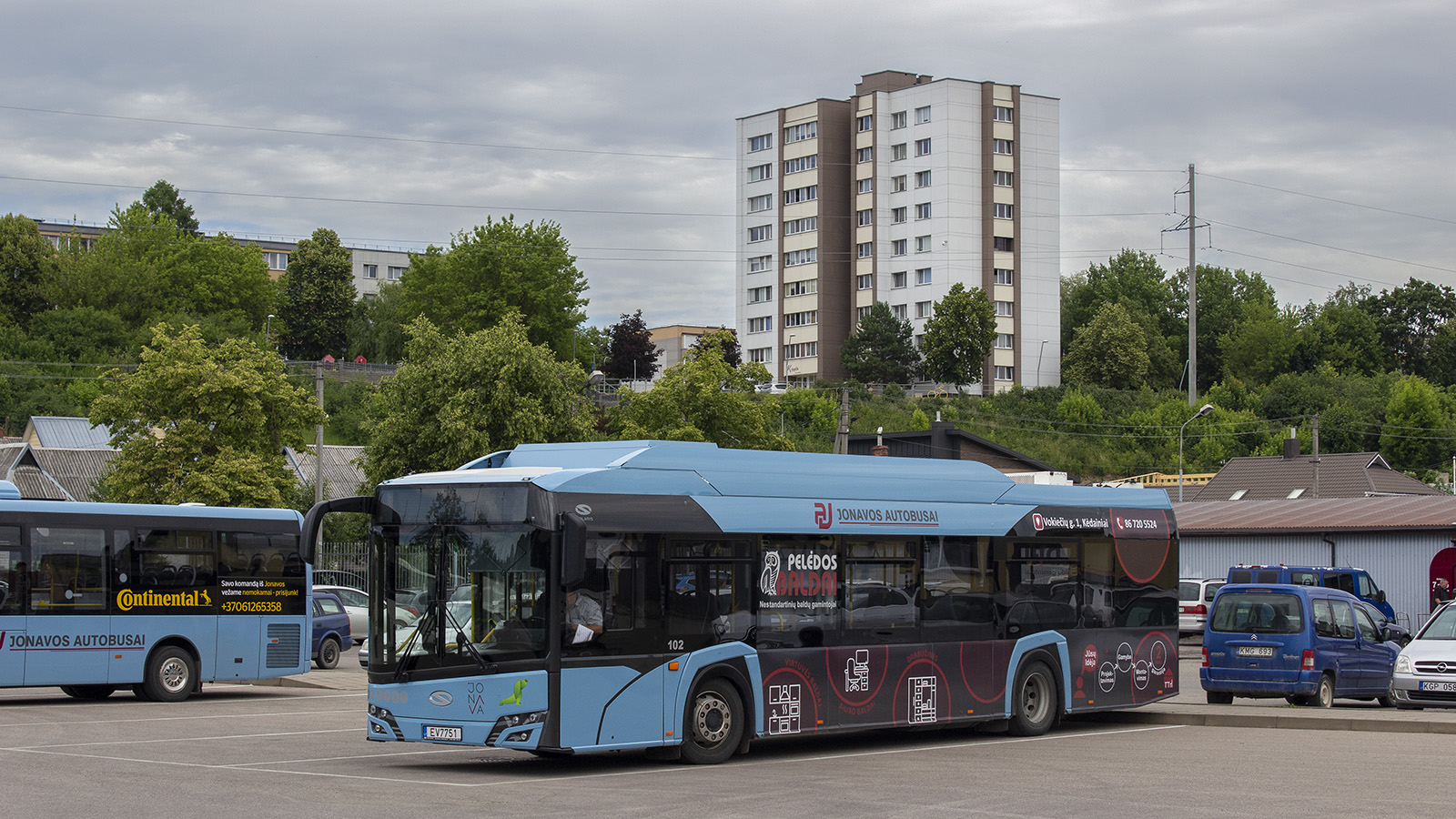 Литва, Solaris Urbino IV 12 electric № 102
