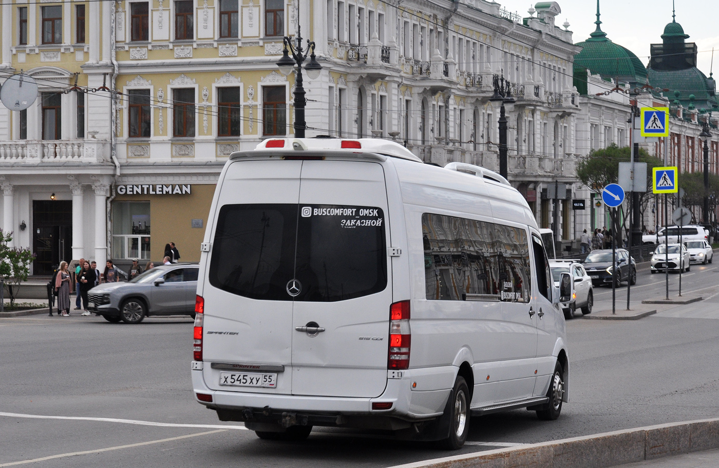 Омская область, Луидор-223690 (MB Sprinter) № Х 545 ХУ 55