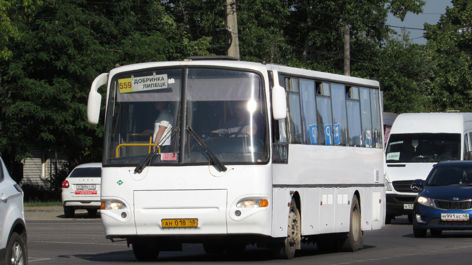 Липецкая область, КАвЗ-4238-71 № АН 018 48